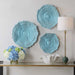 Ocean Gems Wall Decor Set/3 Ocean Blue-Mirrors/Pictures-Uttermost-Lighting Design Store