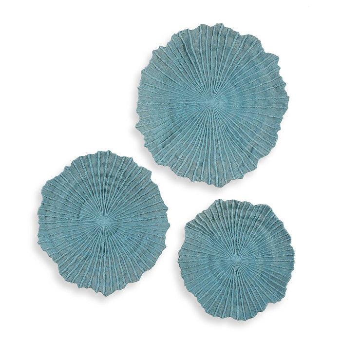 Ocean Gems Wall Decor Set/3 Ocean Blue-Mirrors/Pictures-Uttermost-Lighting Design Store
