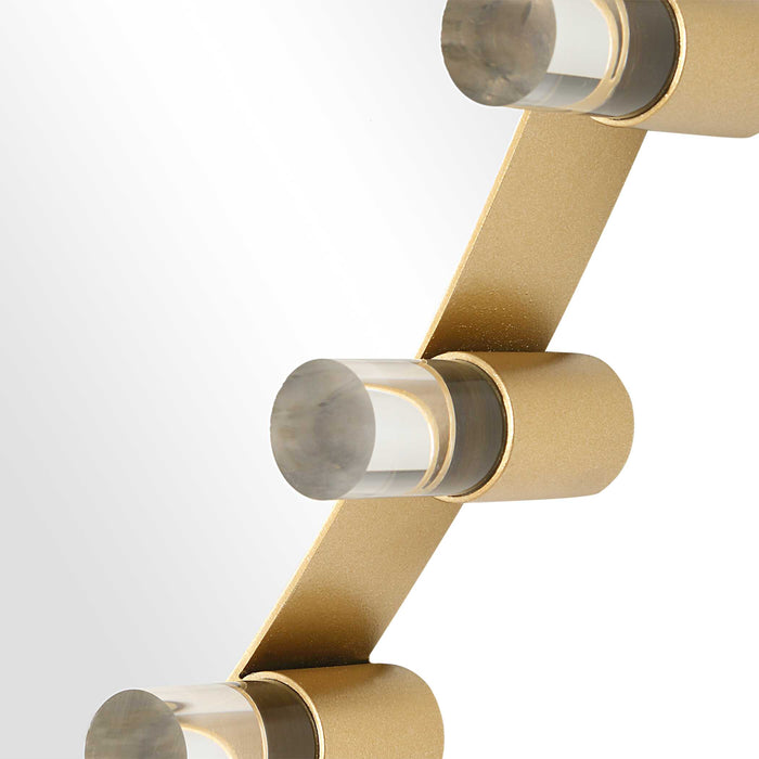 Avelyne Mirror Antique Brass-Mirrors/Pictures-Uttermost-Lighting Design Store