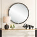 Crystalline Mirror Black Iron-Mirrors/Pictures-Uttermost-Lighting Design Store