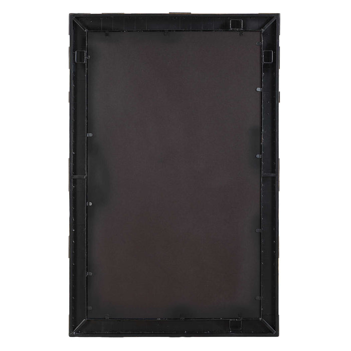 Bustelo Mirror Distressed Dark Bronze-Mirrors/Pictures-Uttermost-Lighting Design Store