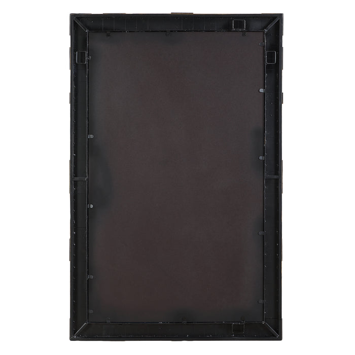 Bustelo Mirror Distressed Dark Bronze-Mirrors/Pictures-Uttermost-Lighting Design Store