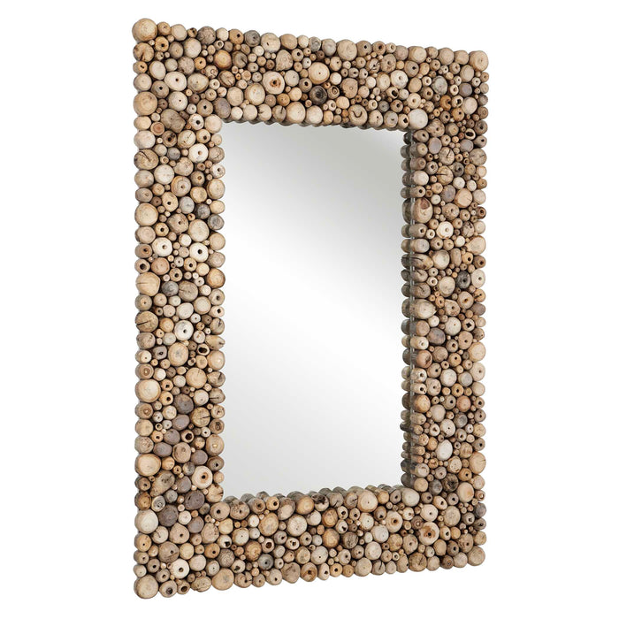 Timberwood Mirror Brown-Mirrors-Uttermost-Lighting Design Store