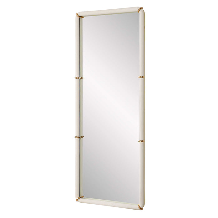 Cyprus Mirror White-Mirrors/Pictures-Uttermost-Lighting Design Store