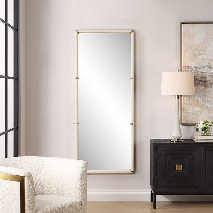 Cyprus Mirror White-Mirrors/Pictures-Uttermost-Lighting Design Store