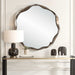 Catch The Wave Mirror Warm Bronze-Mirrors/Pictures-Uttermost-Lighting Design Store