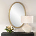 Gillian Mirror Brushed Gold-Mirrors/Pictures-Uttermost-Lighting Design Store