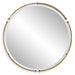 Wesley Mirror Antique Brass-Mirrors/Pictures-Uttermost-Lighting Design Store