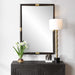 Larkin Mirror Dark Oak-Mirrors/Pictures-Uttermost-Lighting Design Store
