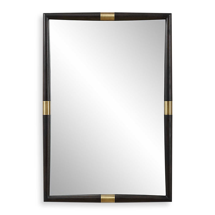 Larkin Mirror Dark Oak-Mirrors/Pictures-Uttermost-Lighting Design Store