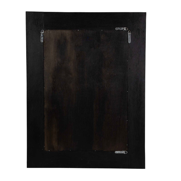 Burke Mirror Weathered Black, Brushed Stain-Mirrors-Uttermost-Lighting Design Store
