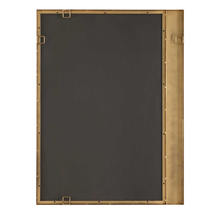 Hanover Mirror Golden Bronze Iron-Mirrors-Uttermost-Lighting Design Store