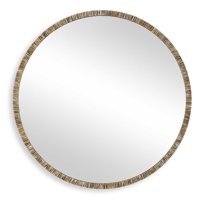 Odeon Mirror Delicate Bronze Iron-Mirrors-Uttermost-Lighting Design Store