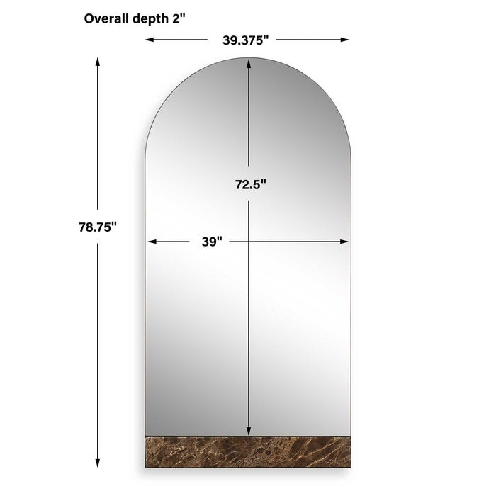 Hanover Mirror Dark Bronze-Mirrors-Uttermost-Lighting Design Store