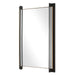 Cunene Mirror Matte Black-Mirrors-Uttermost-Lighting Design Store
