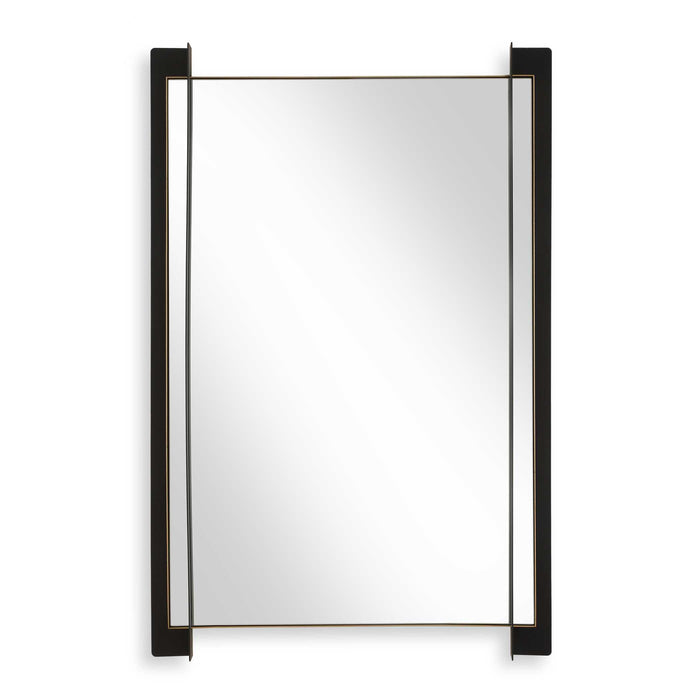 Cunene Mirror Matte Black-Mirrors-Uttermost-Lighting Design Store