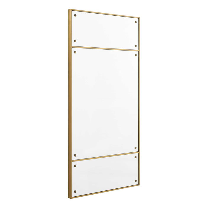 Wrenton Mirror Stainless Steel-Mirrors-Uttermost-Lighting Design Store