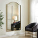 Mallorca Mirror Brushed Brass-Mirrors-Uttermost-Lighting Design Store