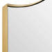 Mallorca Mirror Brushed Brass-Mirrors-Uttermost-Lighting Design Store