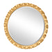 Haya Mirror Antiqued Gold Leaf-Mirrors-Uttermost-Lighting Design Store