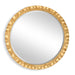 Haya Mirror Antiqued Gold Leaf-Mirrors-Uttermost-Lighting Design Store