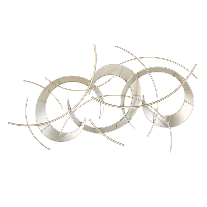 Motivate Wall Art Antique Gold And Warm Silver-Home Accents-Uttermost-Lighting Design Store