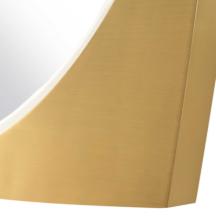 Neilia Mirror Stainless Steel-Mirrors-Uttermost-Lighting Design Store