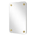 Hamrick Mirror Brass-Mirrors-Uttermost-Lighting Design Store