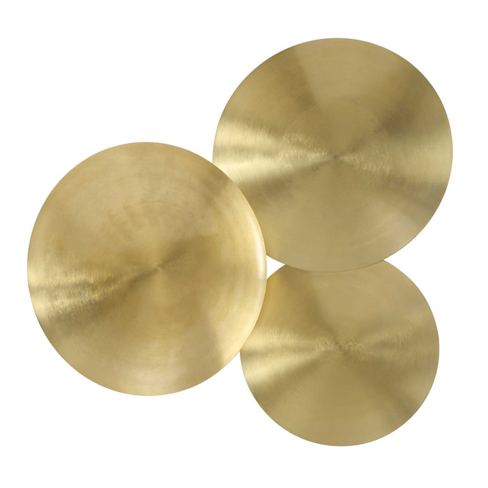 Cymbalic Wall Art Brass-Home Accents-Uttermost-Lighting Design Store