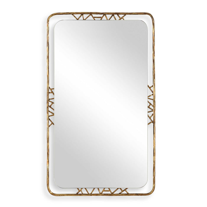 Tahoma Mirror Antiqued Gold-Mirrors-Uttermost-Lighting Design Store
