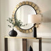 Toluca Mirror Antique Brass-Mirrors-Uttermost-Lighting Design Store
