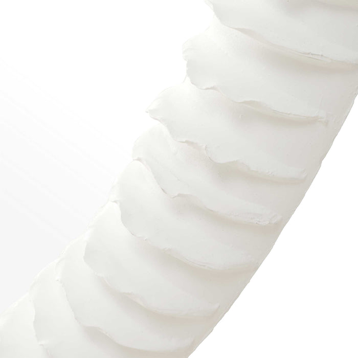 Akiko Mirror Matte White-Mirrors-Uttermost-Lighting Design Store