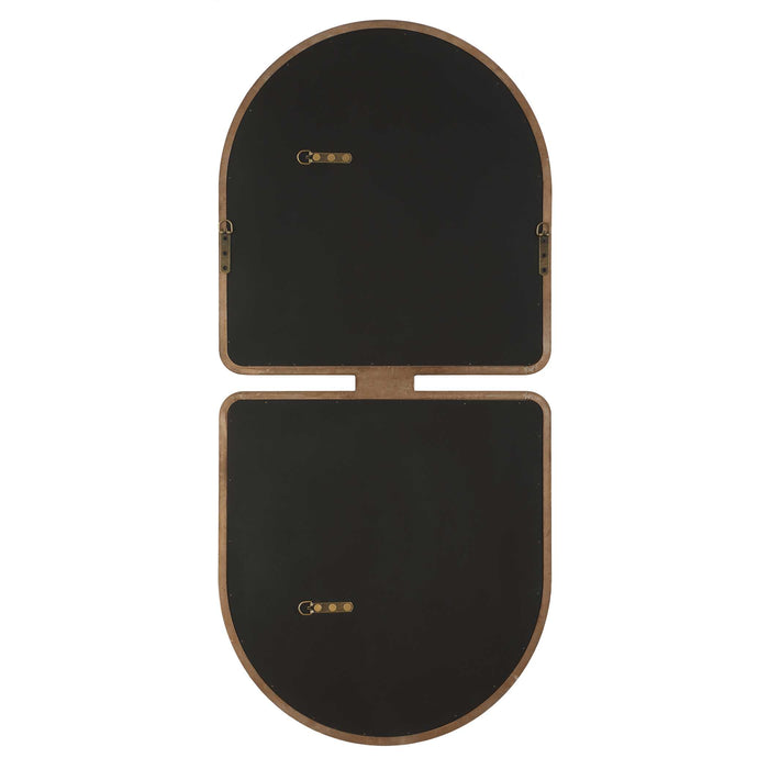 Jacques Mirror Antiqued Gold-Mirrors-Uttermost-Lighting Design Store