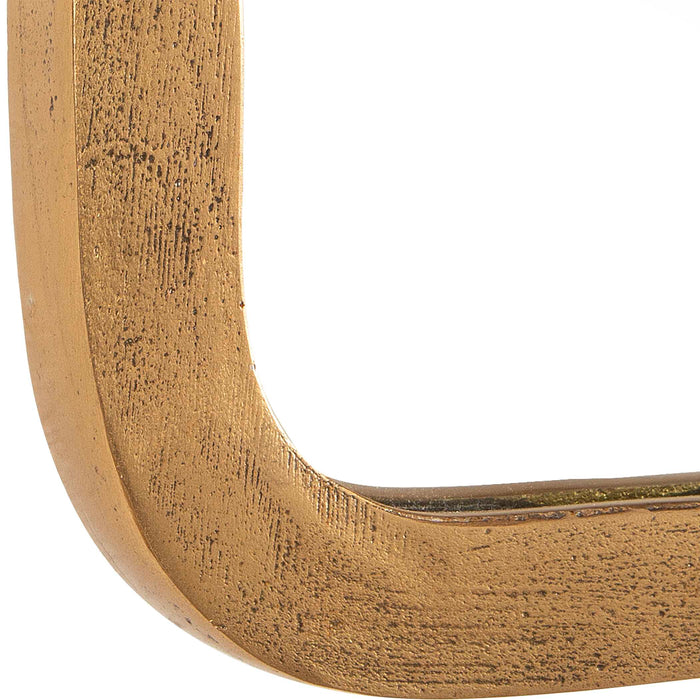 Vestry Mirror Antique Brass-Mirrors-Uttermost-Lighting Design Store