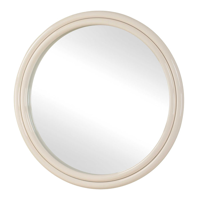Florian Mirror Gloss Warm White-Mirrors-Uttermost-Lighting Design Store