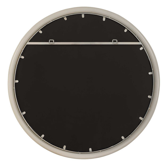 Florian Mirror Gloss Warm White-Mirrors-Uttermost-Lighting Design Store