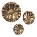 Peonia Wall Art Vintage Gold-Home Accents-Uttermost-Lighting Design Store