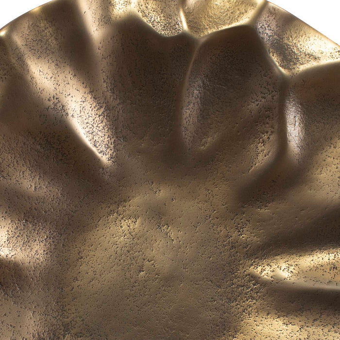 Peonia Wall Art Vintage Gold-Home Accents-Uttermost-Lighting Design Store