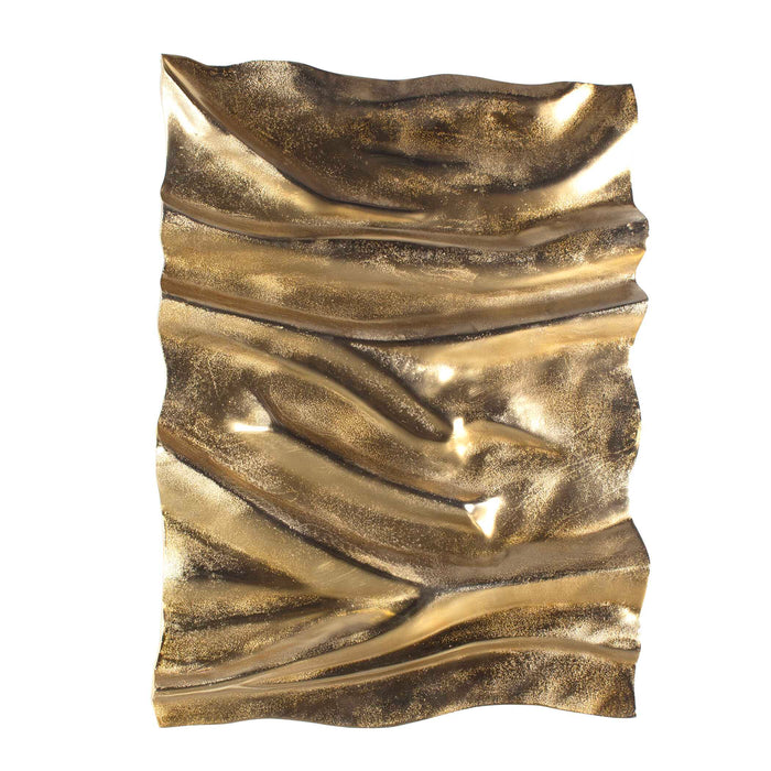 Undulate Wall Panel Golden-Home Accents-Uttermost-Lighting Design Store
