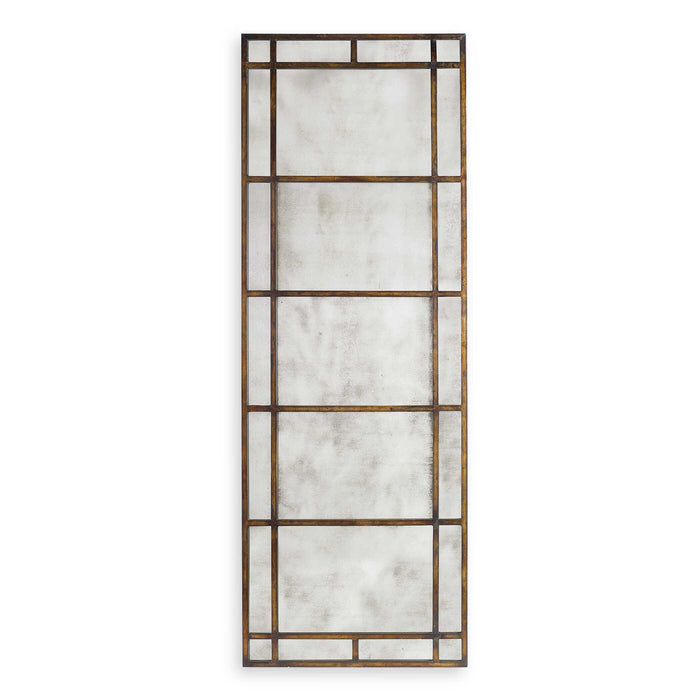 Avidan Mirror Antiqued Rustic Bronze-Mirrors/Pictures-Uttermost-Lighting Design Store