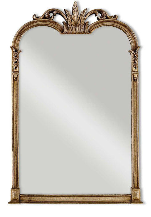 Jacqueline Mirror Antiqued Silver Champagne-Mirrors/Pictures-Uttermost-Lighting Design Store
