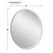 Frameless Mirror Polished Edges-Mirrors/Pictures-Uttermost-Lighting Design Store