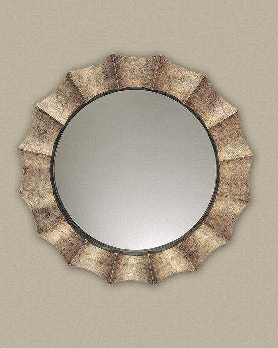 Gotham Mirror Silver With Black-Mirrors/Pictures-Uttermost-Lighting Design Store