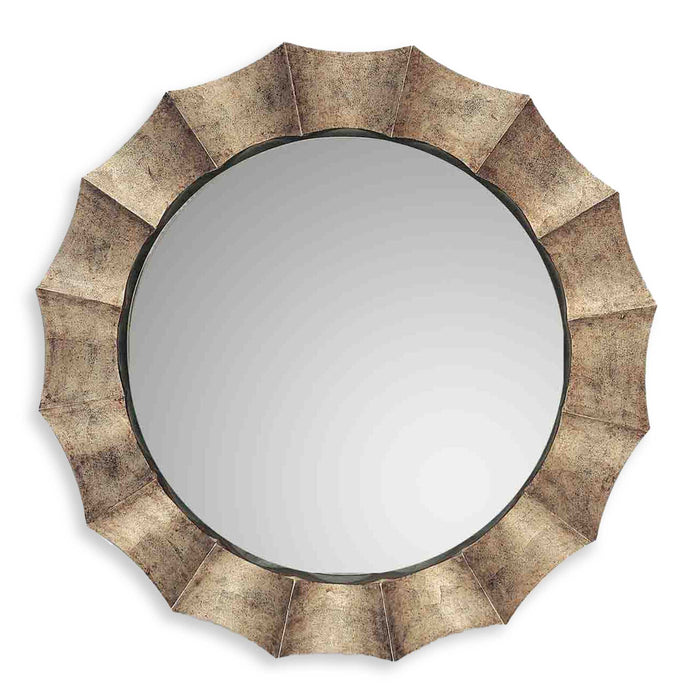 Gotham Mirror Silver With Black-Mirrors/Pictures-Uttermost-Lighting Design Store