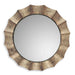 Gotham Mirror Silver With Black-Mirrors/Pictures-Uttermost-Lighting Design Store