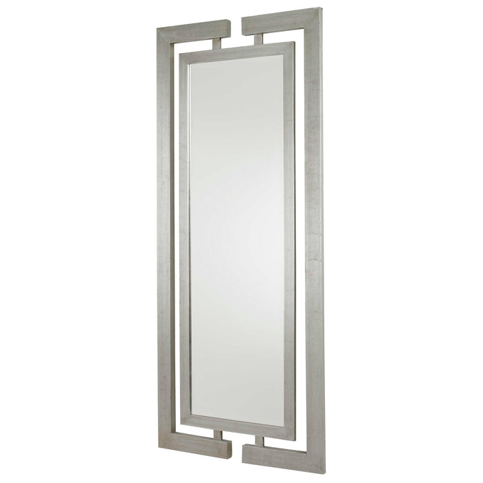 Jamal Mirror Silver Leaf-Mirrors/Pictures-Uttermost-Lighting Design Store
