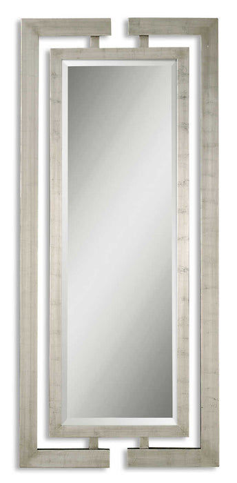 Jamal Mirror Silver Leaf-Mirrors/Pictures-Uttermost-Lighting Design Store