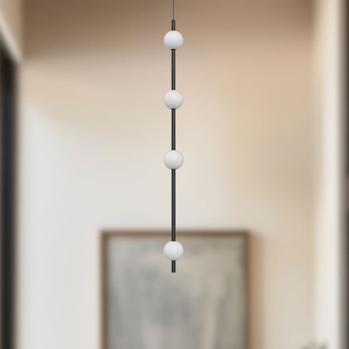 Misaki LED Pendant Black-Pendants-Kuzco Lighting-Lighting Design Store