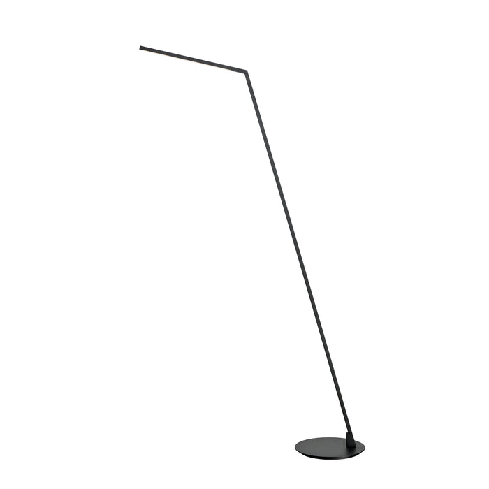 Miter LED Floor Lamp Black-Lamps-Kuzco Lighting-Lighting Design Store