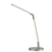 Miter LED Table Lamp Brushed Nickel-Lamps-Kuzco Lighting-Lighting Design Store